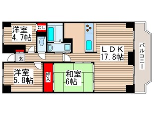 エリ－ト・イン船橋の物件間取画像